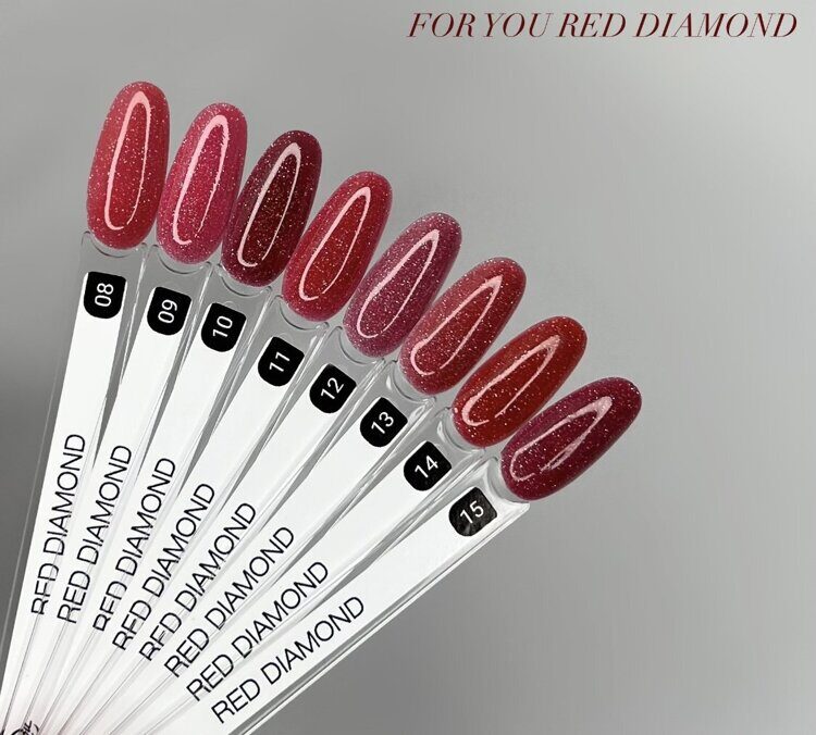 Гель-лак FOR YOU Red Diamond №15